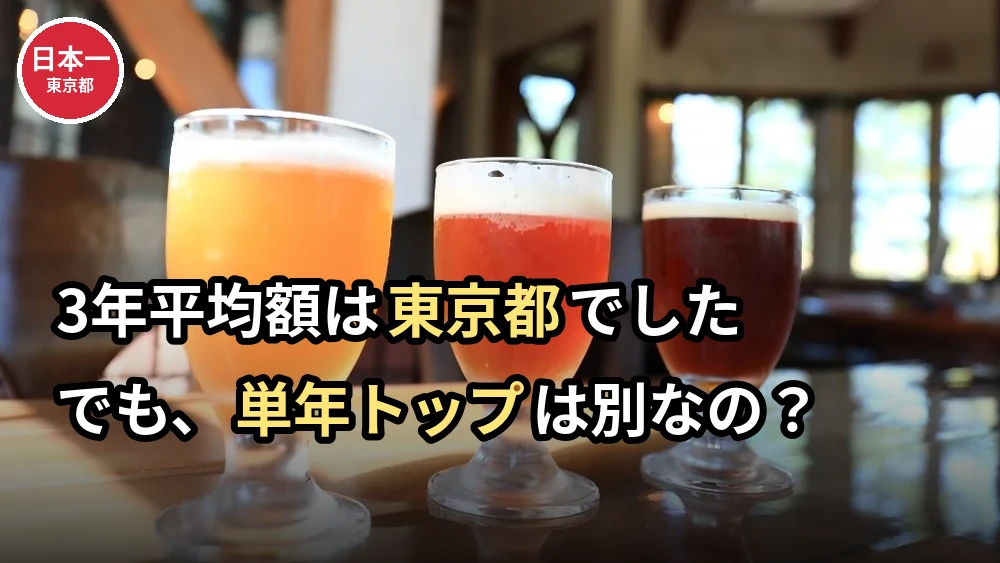 【都道府県ランキング】飲酒代No.1は東京都！家計調査が映す"外飲み"文化のリアル